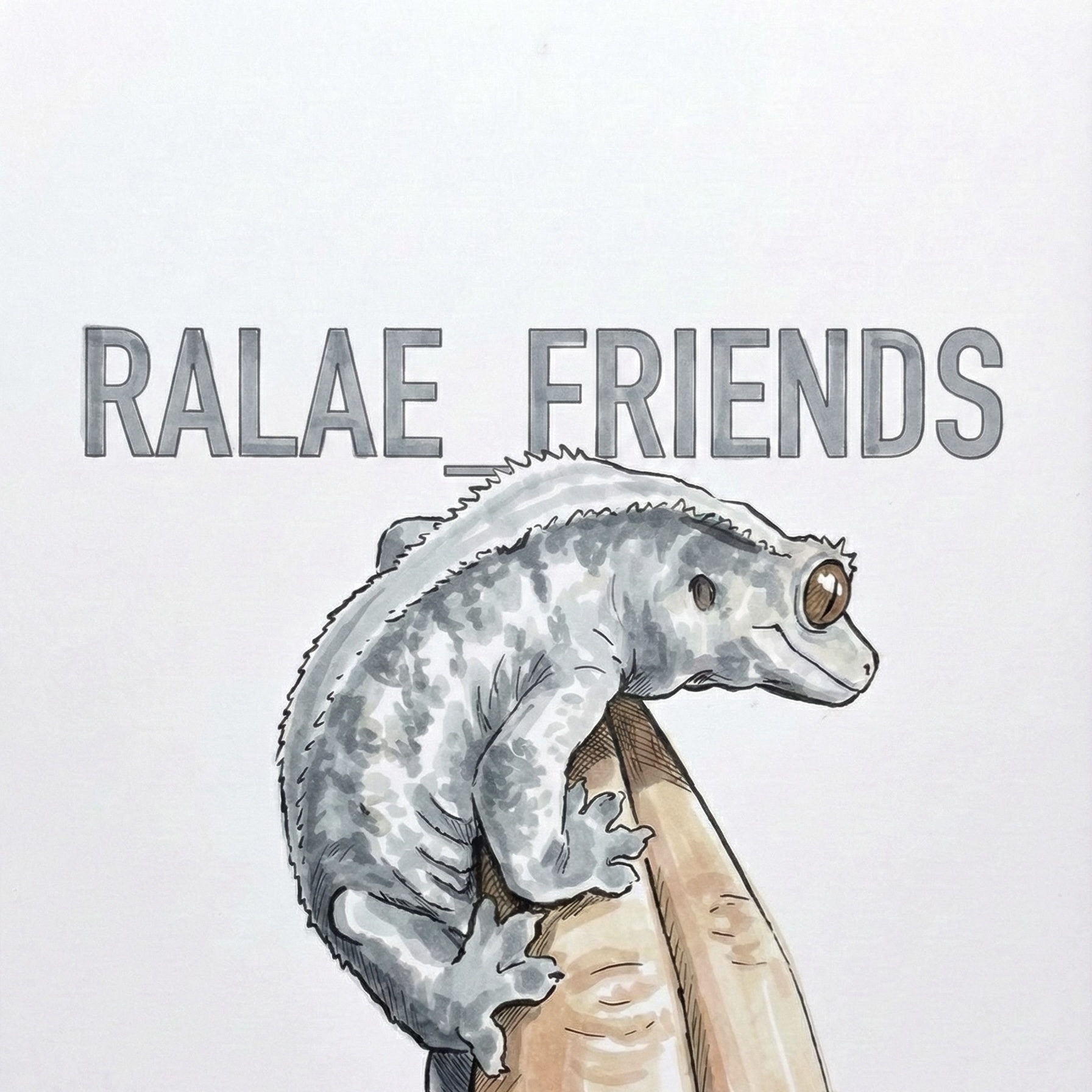 랠래와도마뱀친구