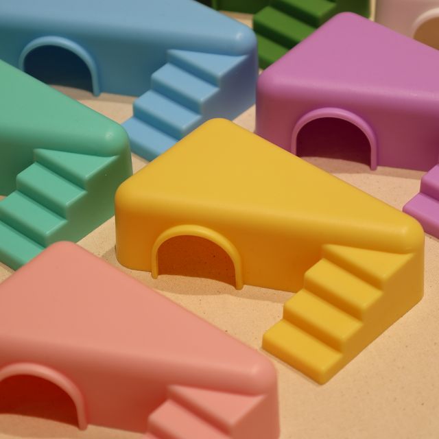 디마트 치즈하우스 풀세트(은신처+백업+그릇)